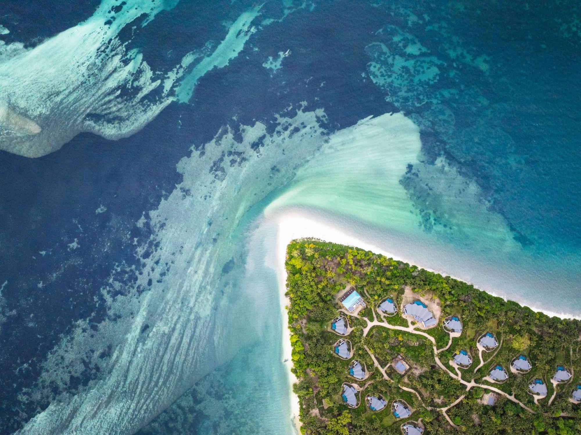 Waldorf Astoria Seychelles Platte Island Hotel Exterior foto