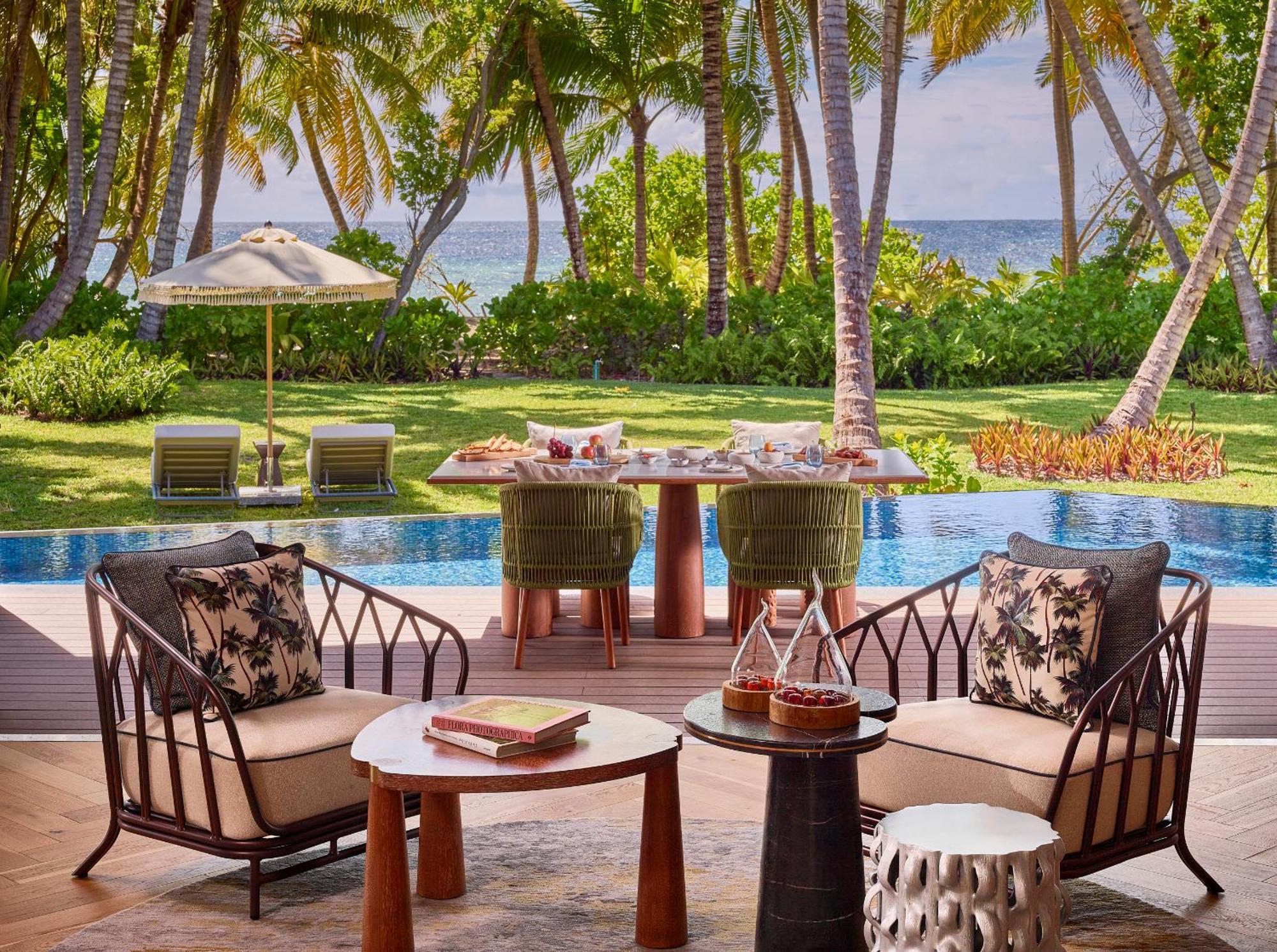 Waldorf Astoria Seychelles Platte Island Hotel Exterior foto